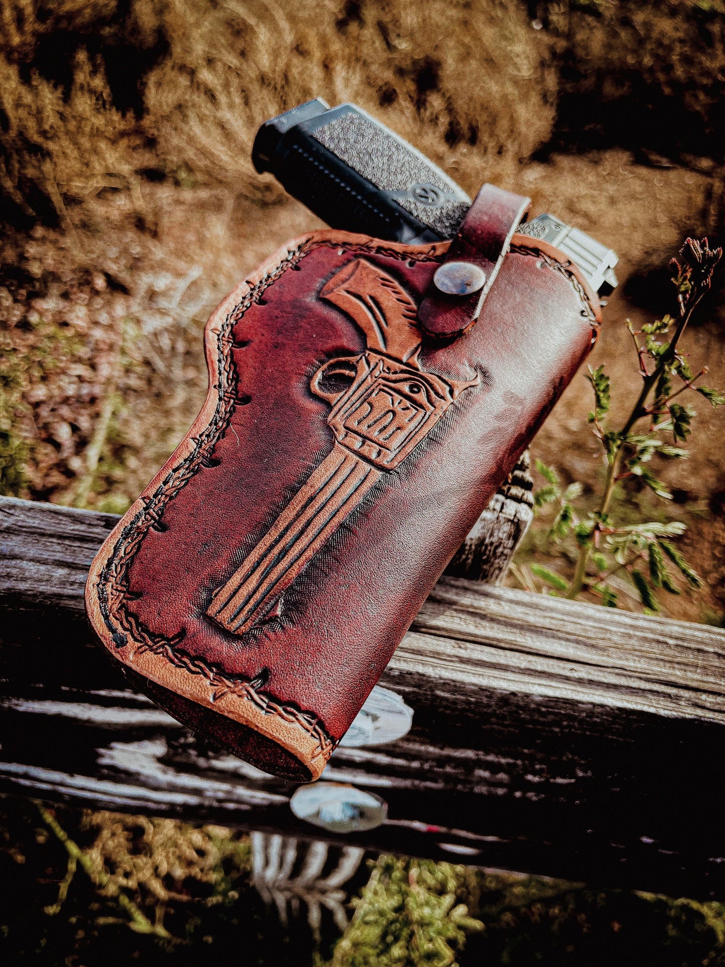 Jessie James Leather Gun Holster