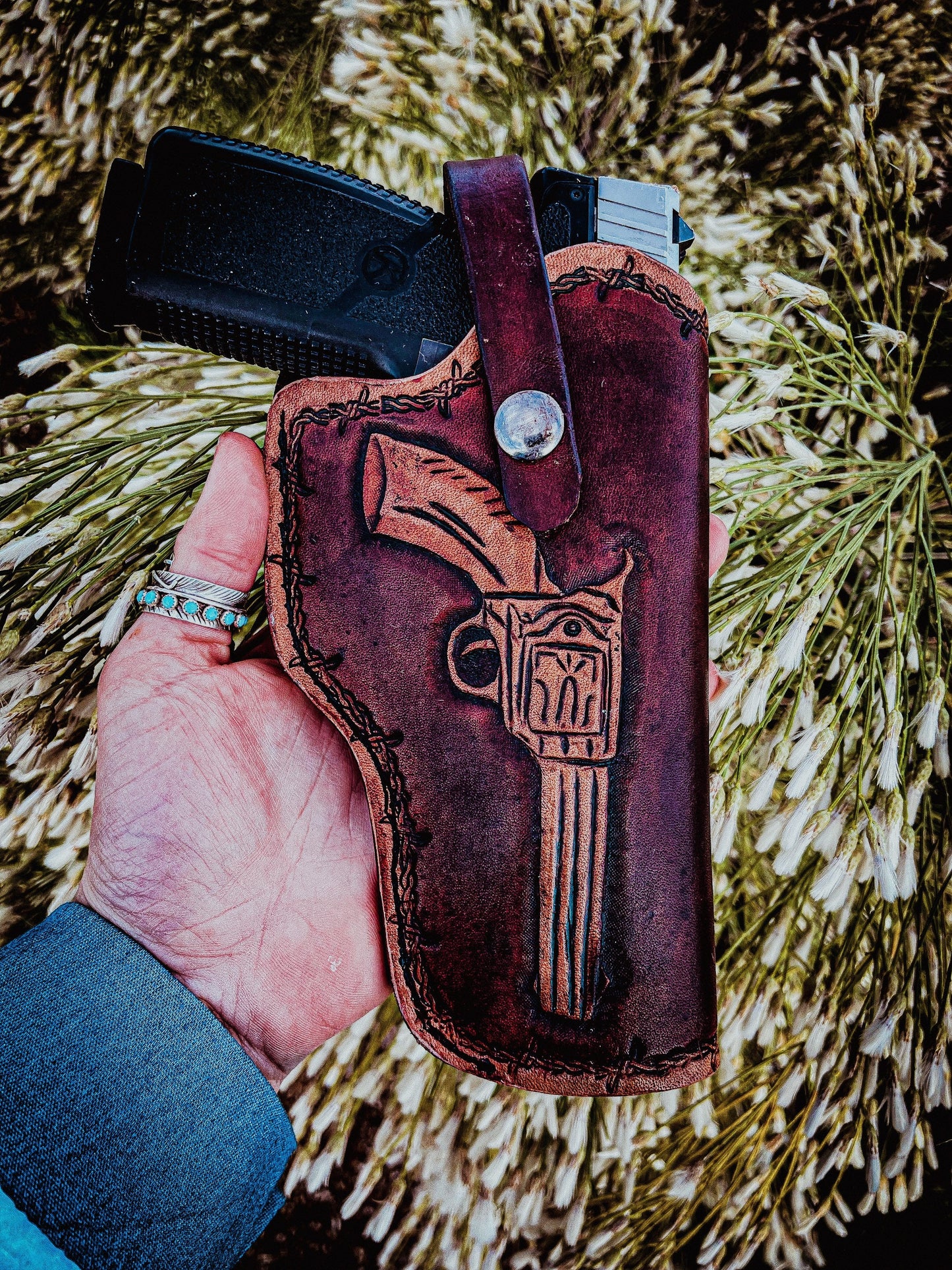 Jessie James Leather Gun Holster