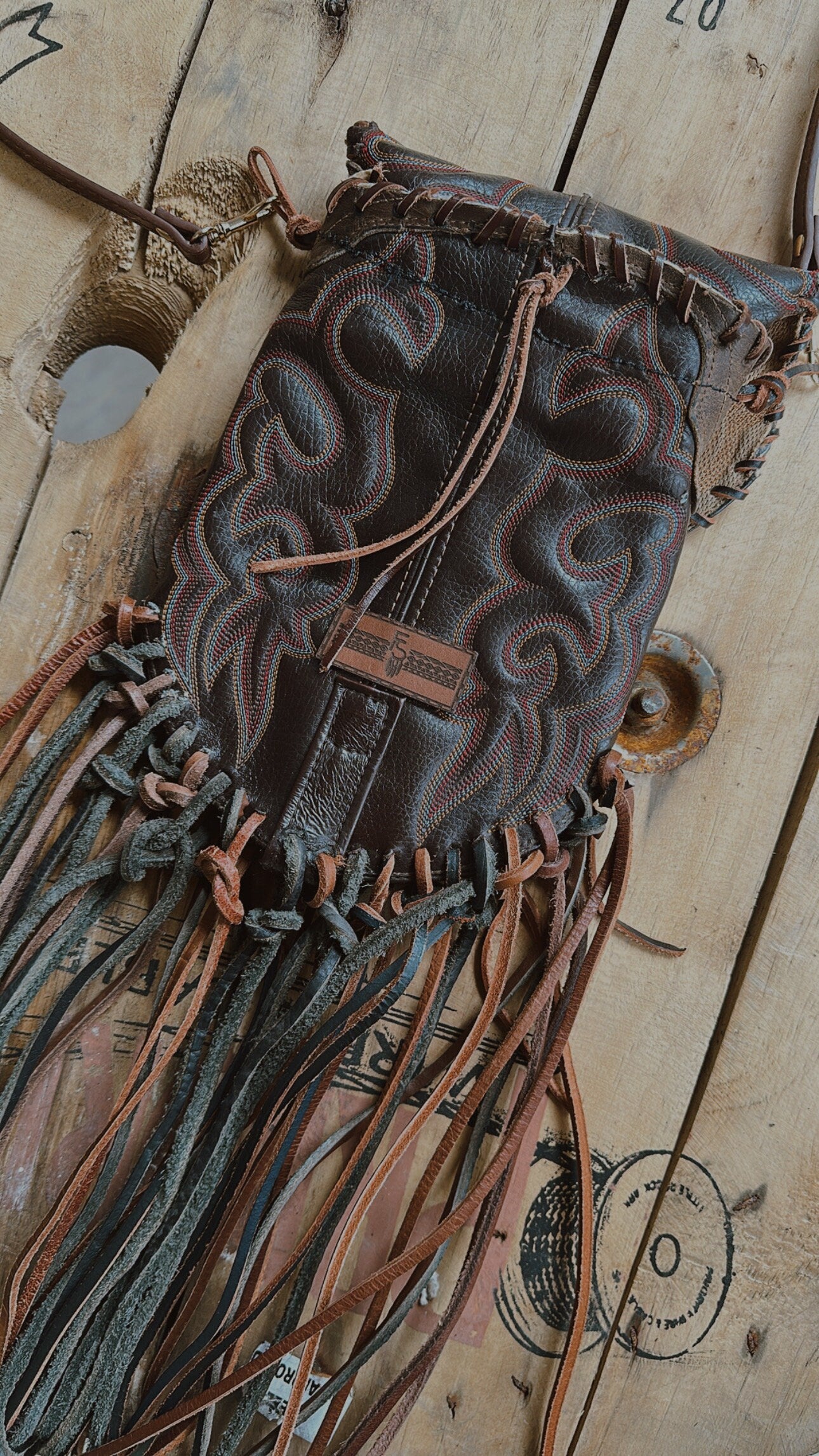 Fringe Boot Bag